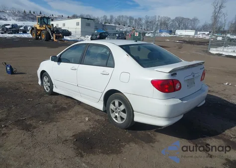 2004 Toyota Corolla S z USA, uszkodzony, nr VIN 2T1BR32E14C213866